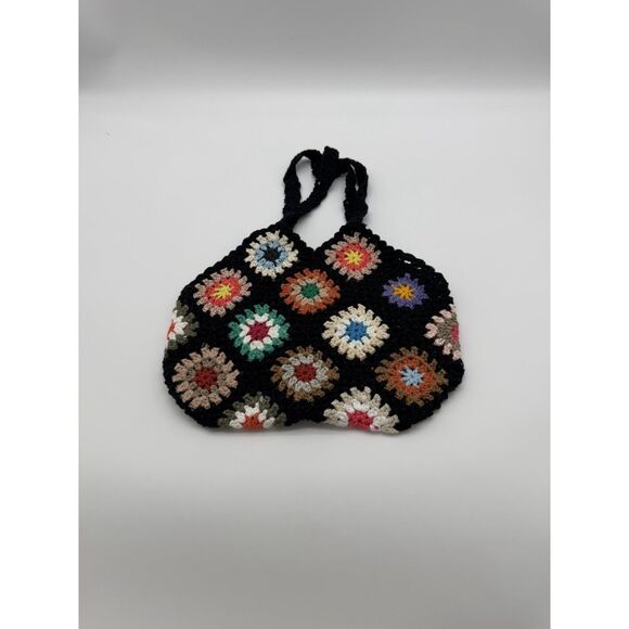 handmade Handbags - 💜Crochet Purse Colorful Boho Bag for the beach